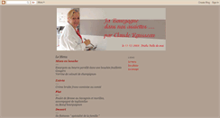 Desktop Screenshot of le-repas-bourguignon-de-claude.blogspot.com