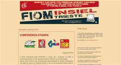 Desktop Screenshot of fiom-insiel.blogspot.com