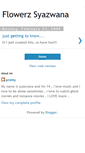 Mobile Screenshot of flowerzsyazwana.blogspot.com