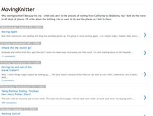 Tablet Screenshot of movingknitter.blogspot.com