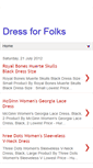Mobile Screenshot of dressforfolks.blogspot.com