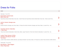 Tablet Screenshot of dressforfolks.blogspot.com