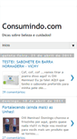 Mobile Screenshot of consumindoetestando.blogspot.com
