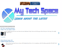 Tablet Screenshot of my-tech-space.blogspot.com