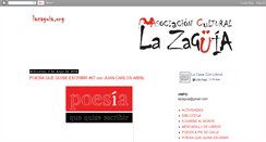 Desktop Screenshot of lazaguia.blogspot.com