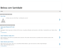 Tablet Screenshot of belezacomsantidade.blogspot.com