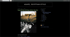 Desktop Screenshot of egyptianagape.blogspot.com