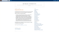 Desktop Screenshot of humanconduct.blogspot.com