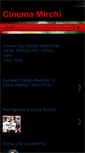 Mobile Screenshot of cinemamirchi.blogspot.com