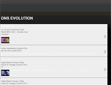 Tablet Screenshot of dnsevolution.blogspot.com