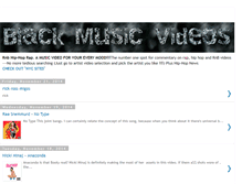 Tablet Screenshot of blackmusicvideos.blogspot.com