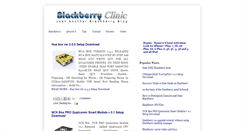 Desktop Screenshot of blackberryclinic.blogspot.com