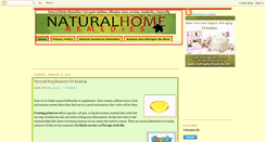 Desktop Screenshot of home-natural--remedies.blogspot.com