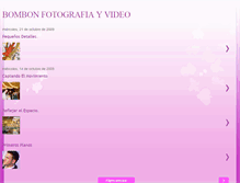 Tablet Screenshot of bombonfotografia.blogspot.com