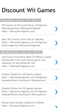Mobile Screenshot of discountwiigames.blogspot.com