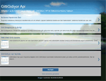Tablet Screenshot of gittigidiyorapi.blogspot.com