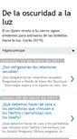 Mobile Screenshot of oscuridadalaluz.blogspot.com