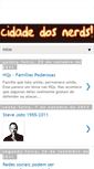 Mobile Screenshot of cidadedosnerds.blogspot.com