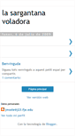 Mobile Screenshot of lasargantanavoladora.blogspot.com