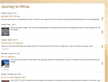 Tablet Screenshot of karensjourneytoafrica.blogspot.com