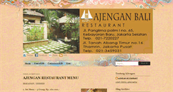 Desktop Screenshot of ajenganbalirestaurant.blogspot.com