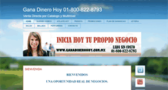 Desktop Screenshot of gana-dinero-mexico.blogspot.com