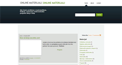 Desktop Screenshot of online-materijali.blogspot.com