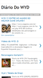 Mobile Screenshot of diariodowyd.blogspot.com