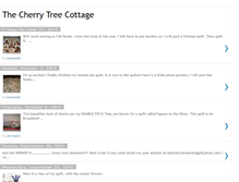 Tablet Screenshot of cherrytreecottagequilts.blogspot.com