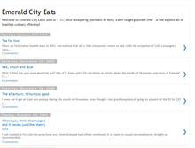 Tablet Screenshot of emeraldcityeats.blogspot.com
