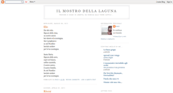 Desktop Screenshot of lagunamonster.blogspot.com