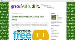 Desktop Screenshot of gracefaithdirt.blogspot.com