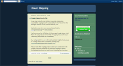 Desktop Screenshot of greenmapping.blogspot.com
