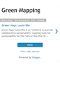 Mobile Screenshot of greenmapping.blogspot.com