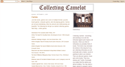 Desktop Screenshot of collectingcamelot.blogspot.com