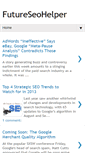 Mobile Screenshot of futureseohelper.blogspot.com
