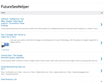 Tablet Screenshot of futureseohelper.blogspot.com