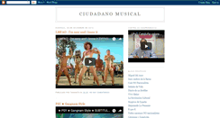Desktop Screenshot of ciudadanomusical.blogspot.com