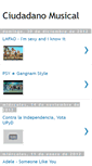 Mobile Screenshot of ciudadanomusical.blogspot.com