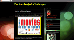 Desktop Screenshot of lumberjackchallenger.blogspot.com