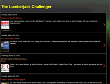 Tablet Screenshot of lumberjackchallenger.blogspot.com