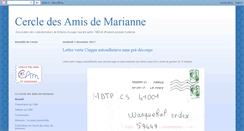 Desktop Screenshot of amisdemarianne.blogspot.com