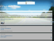 Tablet Screenshot of ljtechworld.blogspot.com