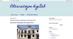 Desktop Screenshot of alcaracejosdigital.blogspot.com