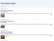 Tablet Screenshot of alcaracejosdigital.blogspot.com