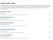 Tablet Screenshot of daily-haiku.blogspot.com