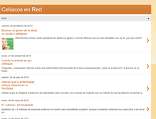 Tablet Screenshot of celiacosenred.blogspot.com