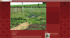 Desktop Screenshot of caerwynfarmandspirits.blogspot.com