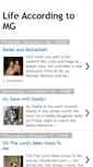 Mobile Screenshot of lifeaccordingtomg.blogspot.com
