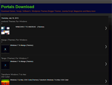 Tablet Screenshot of portalsdownload.blogspot.com